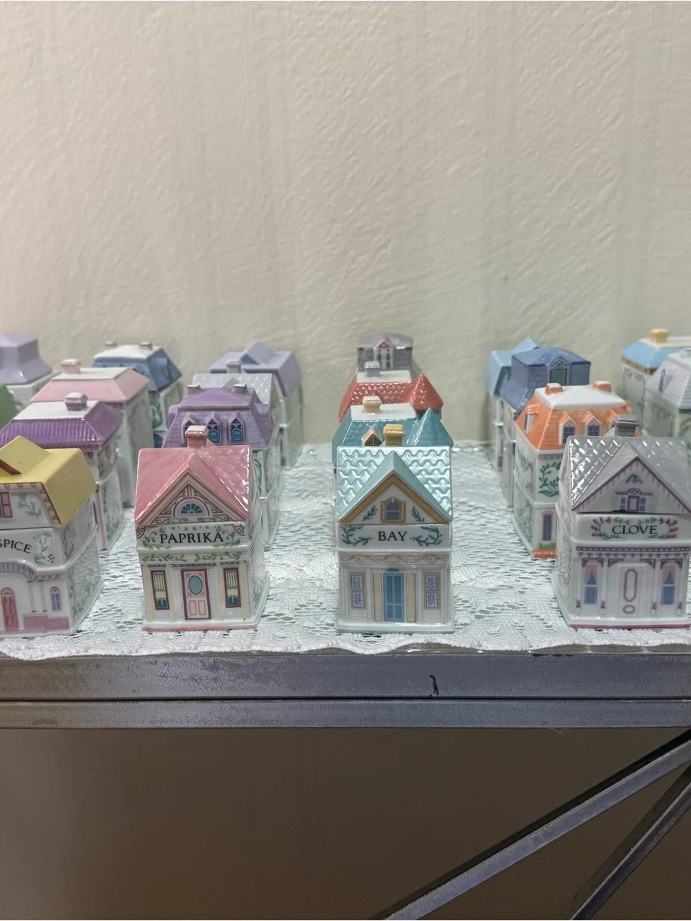 Lenox Spice Village 24 Piece Set Ist Edition 1989